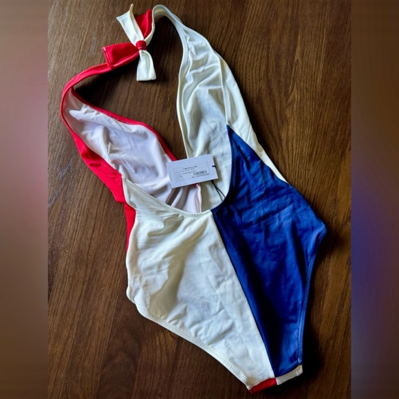 Solid & Striped one piece Swimsuit, size M, NWT - Picture 2 of 3